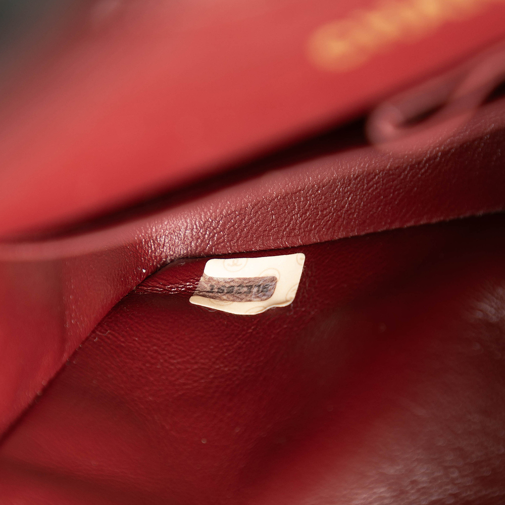 Pre-Loved Chanel Small Classic Lambskin Double Flap - Picture 6 of 7